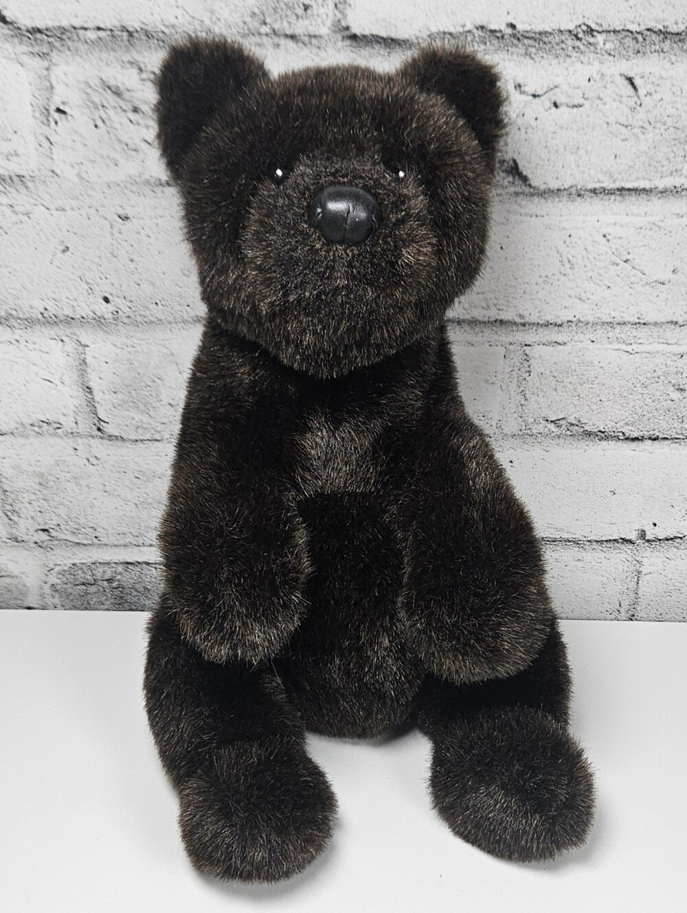 GUND Brown Teddy Bear Plush 16 Inch Style 933 Soft Fuzzy Stuffed Animal